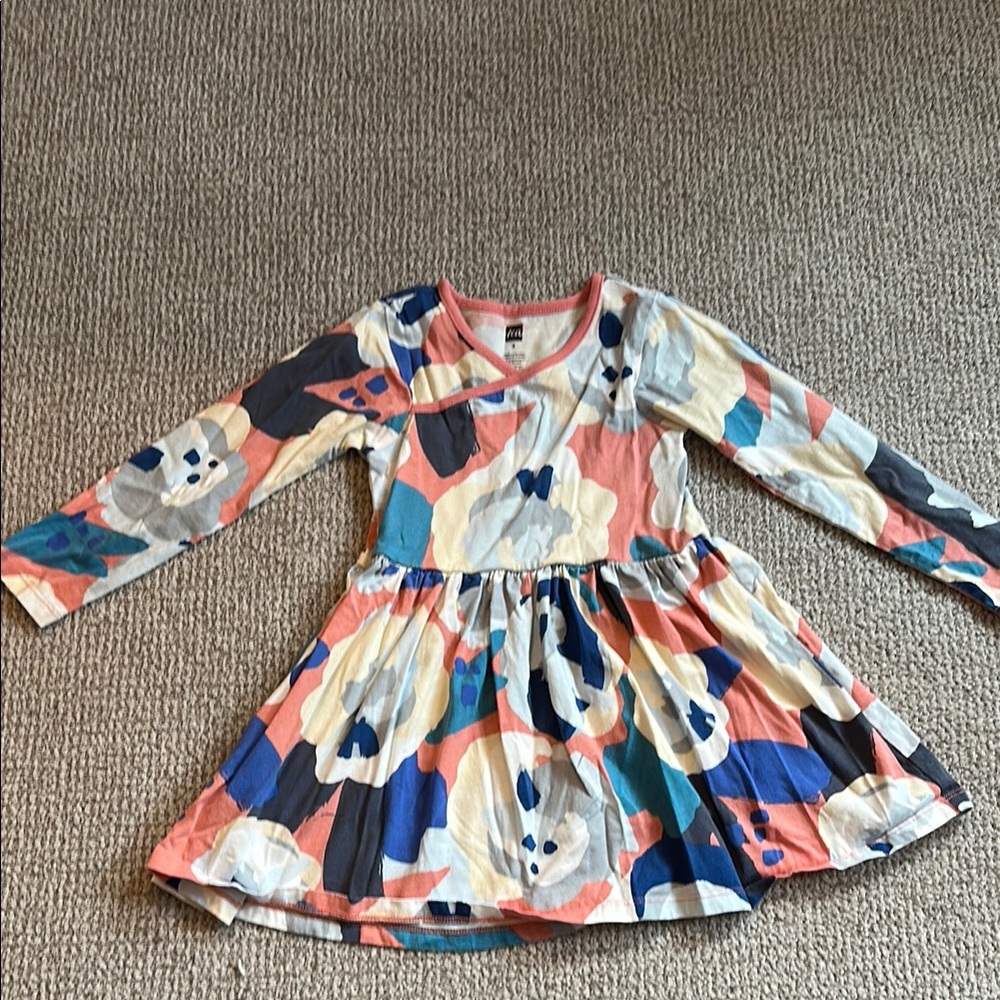 Colorful Kids Tea Collection Dress
